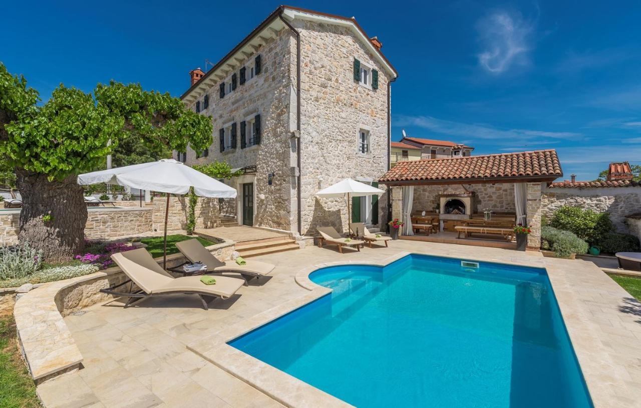 Beautiful Stone House - Villa Parentium With Private Pool Dračevac Exterior foto